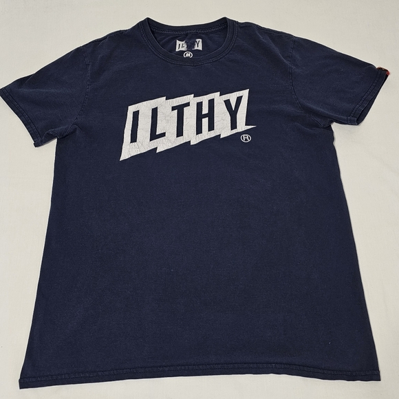 ILTHY Apparel "I Love To Help You" Navy Blue Men's T-Shirt Medium - Picture 1 of 6